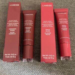 LANEIGE Glaze Craze Tinted Lip Serum Bundle